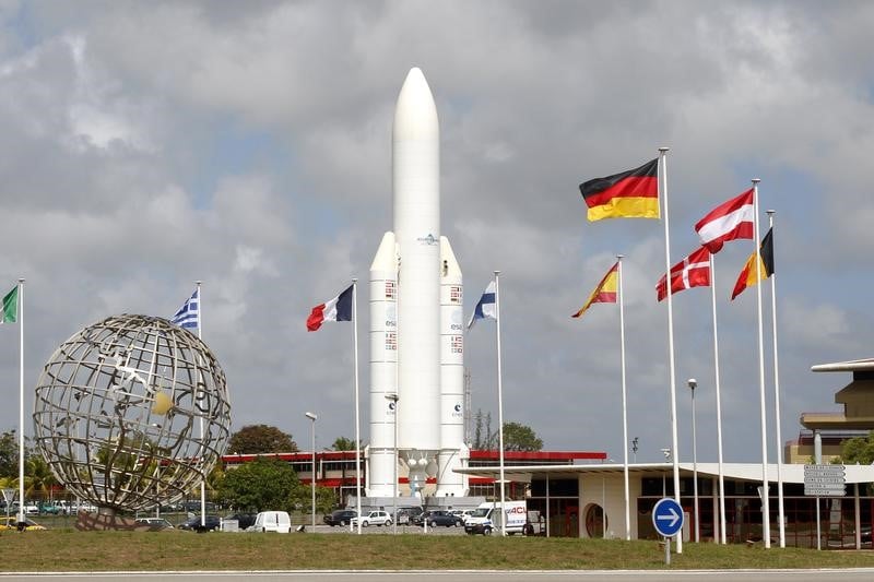 Premiere mission de l'annee reussie pour ariane 5