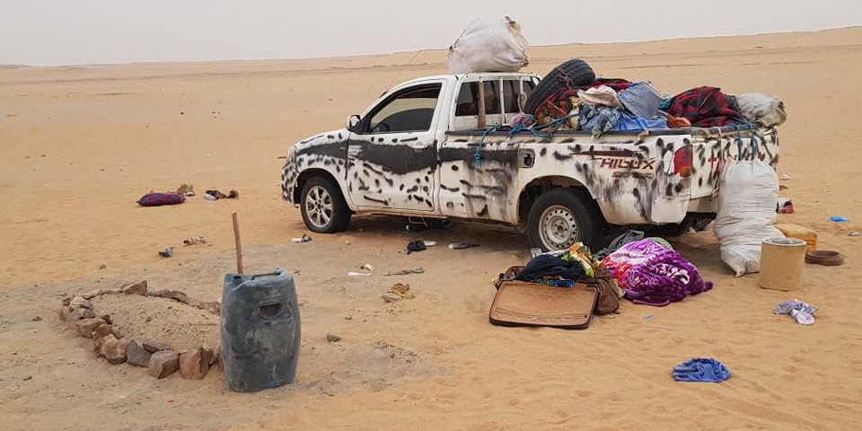 Migrants déserts Niger