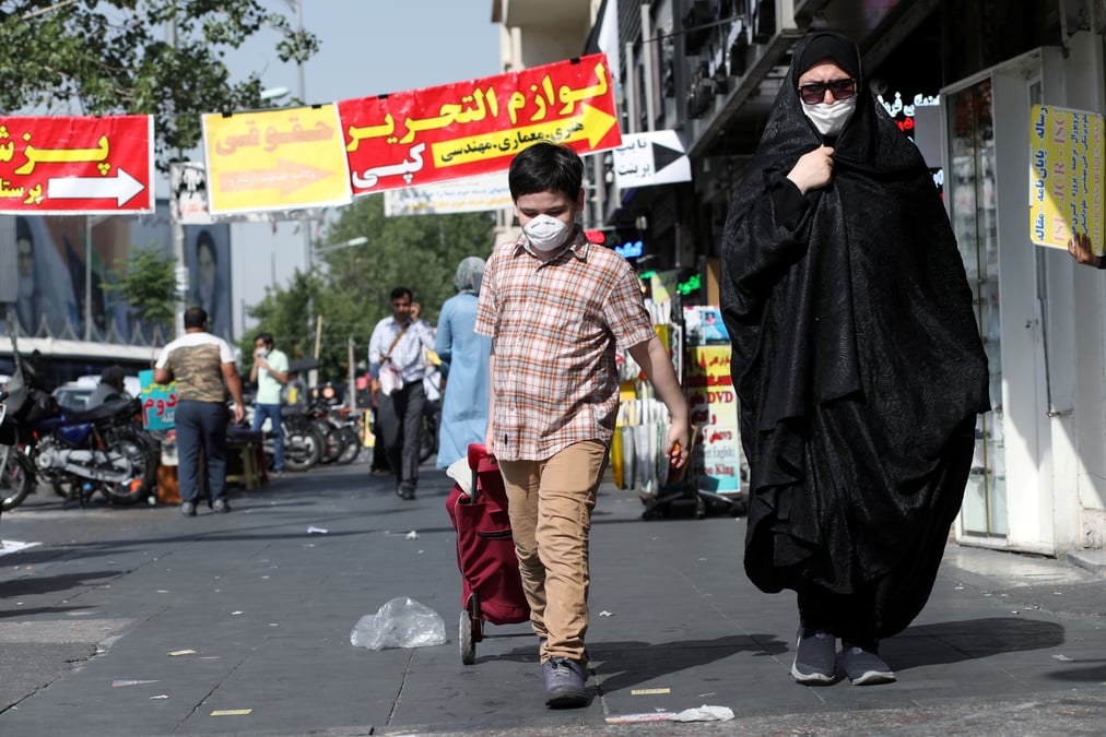 Coronavirus: bilan quotidien le plus lourd en iran