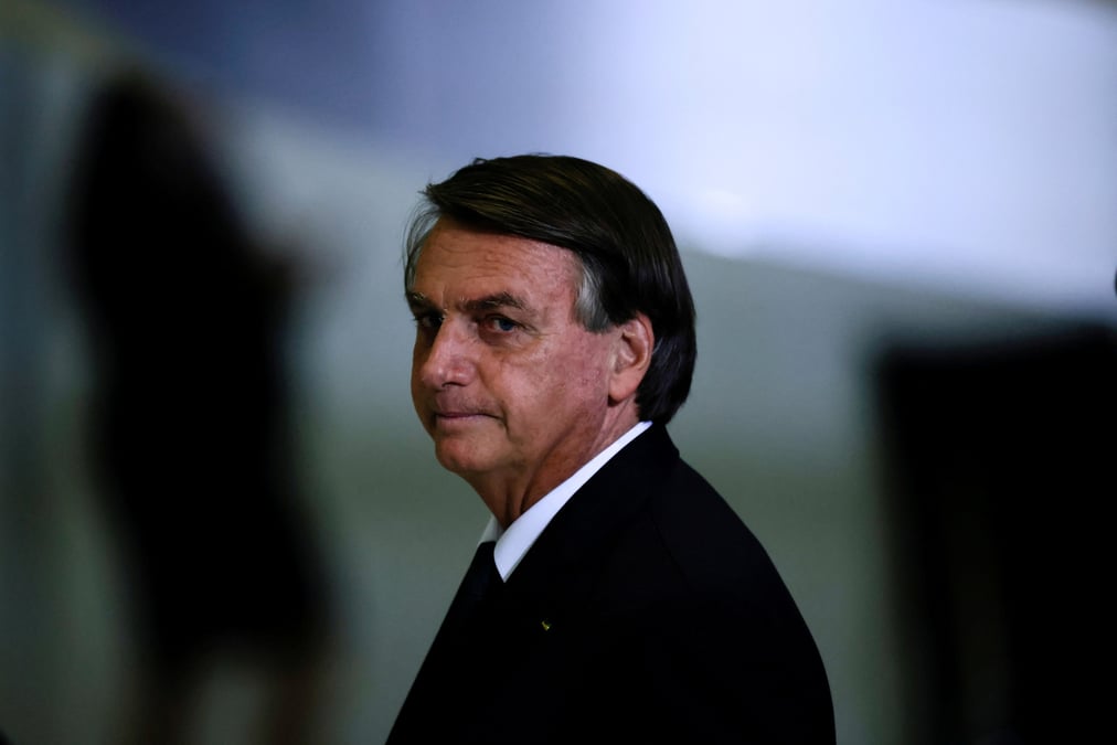 Ceremonie sur la politique nationale de l'education au palais planalto a brasilia