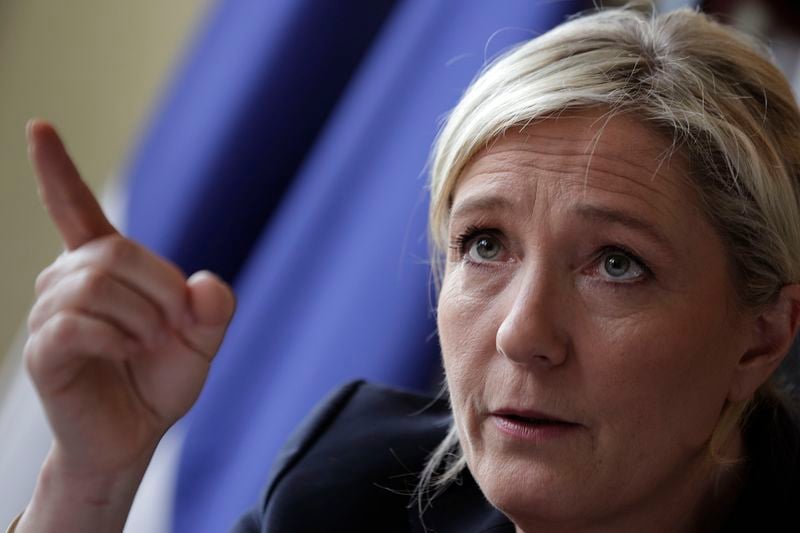 Marine Le Pen veut arrêter la "machine folle" de l'UE