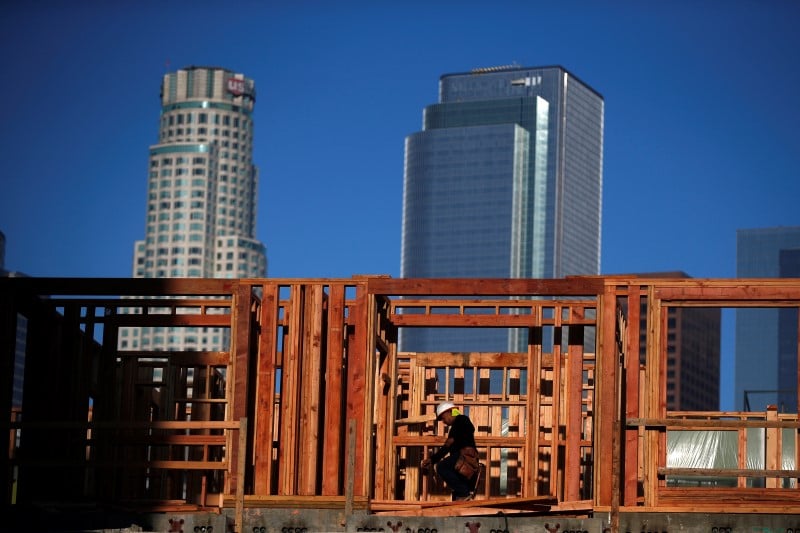 Rechute des mises en chantier aux etats-unis