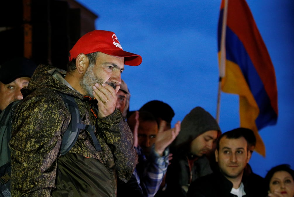 Armenie: pachinian appelle a de nouvelles manifestations dimanche