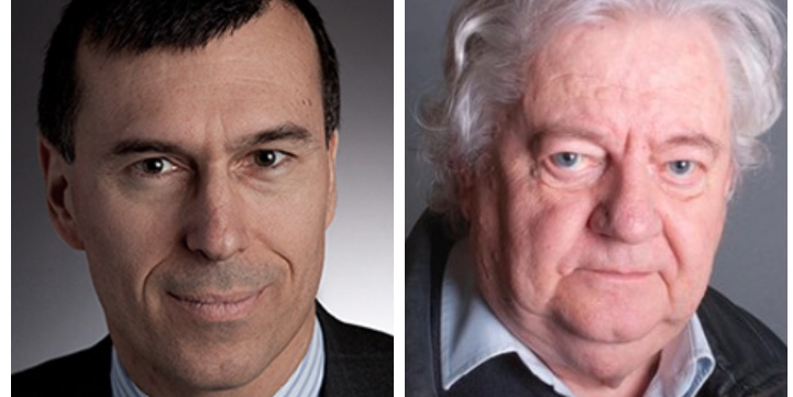 Sylvain Boucher, président de France Water Team, et André Joffre, président de DERBI.