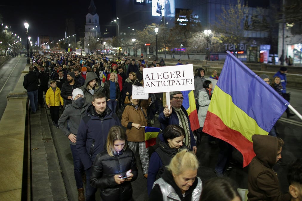 Manifestations en roumanie contre une reforme de la justice