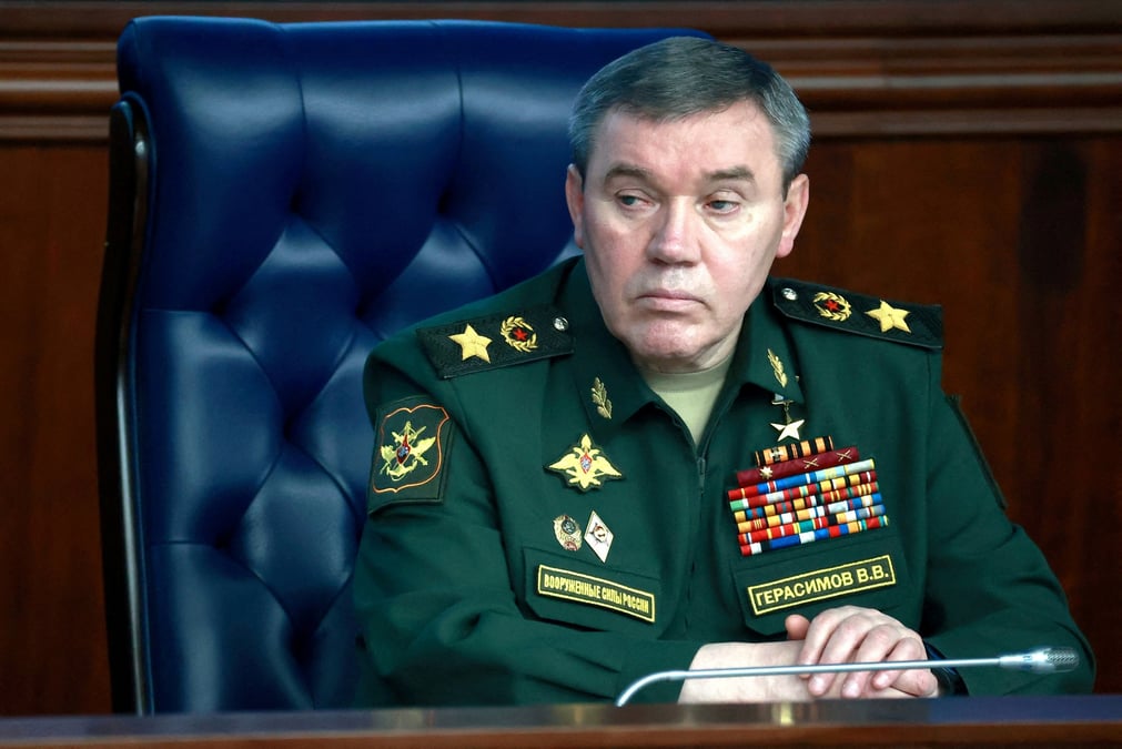 Le general des forces armees russes valery gerasimov