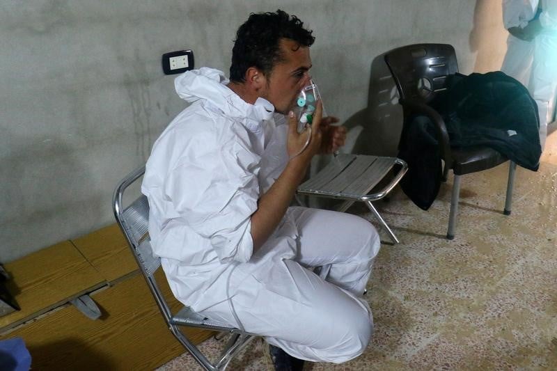 Damas dement les accusation de l'onu sur un bombardement chimique