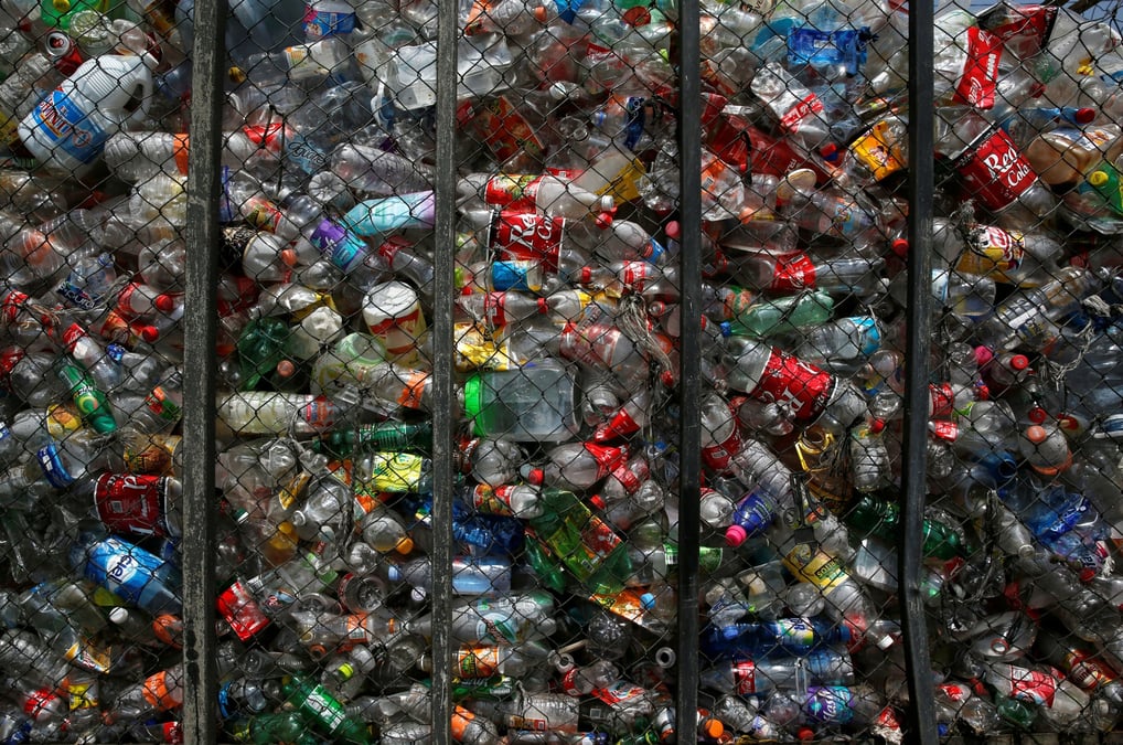 Bouteilles en plastique