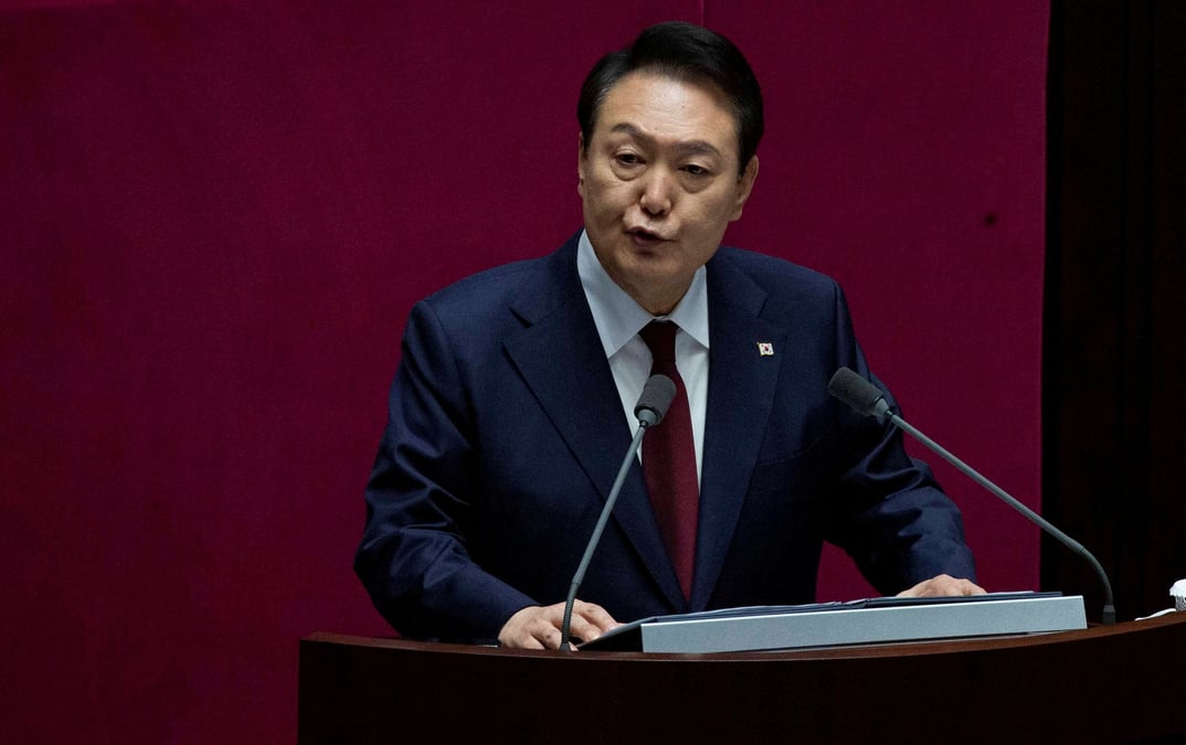 Photo d'archives du president de la coree du sud, yoon suk-yeol
