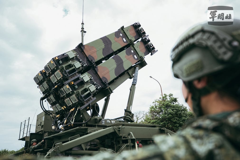 Un exercice militaire a taiwan