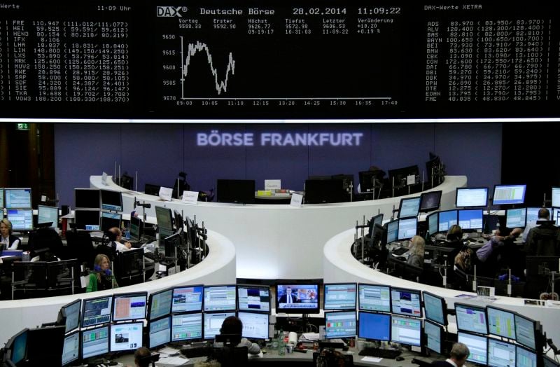 Les Bourses européennes perdent du terrain à mi-séance