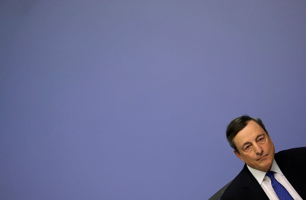 Draghi ne voit pas de risque d'eclatement de la zone euro