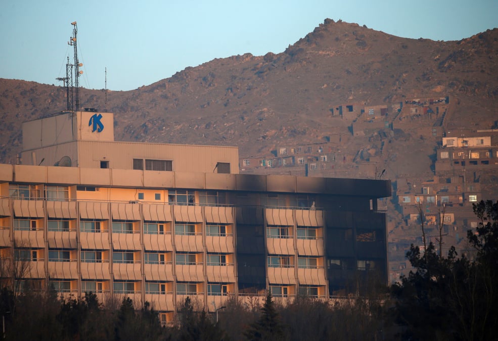 Attaque contre l'hotel inter continental de kaboul