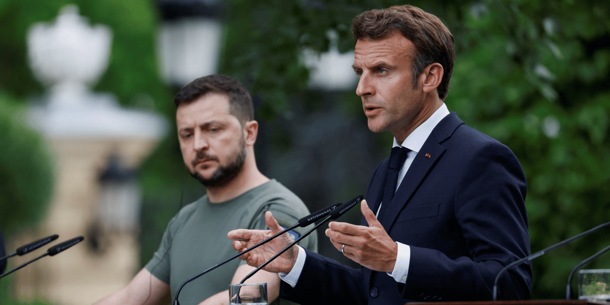 Ukraine: macron doute d'un accord sur les cereales avec la russie