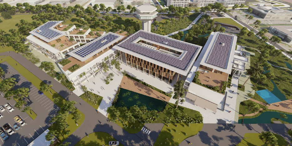 Au sein du site Ampéris, à Pessac, les équipes du Campus régional de cybersécurité Nouvelle-Aquitaine sont entourées de celles de Cyllene, de Systonic et bientôt de Tehtris.