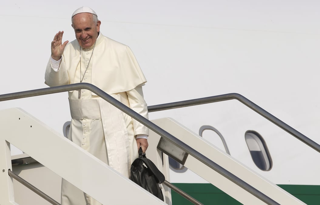 Le pape en amerique du sud 
