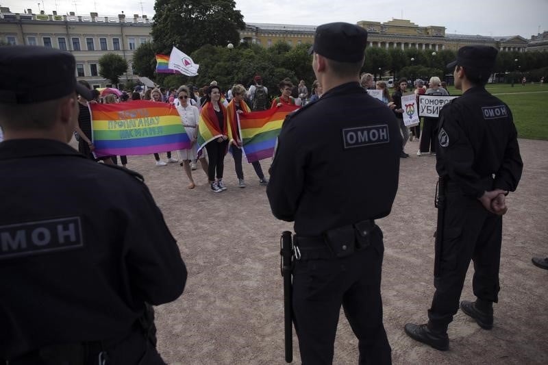 Forte hausse en russie des crimes contre la communaute lgbt