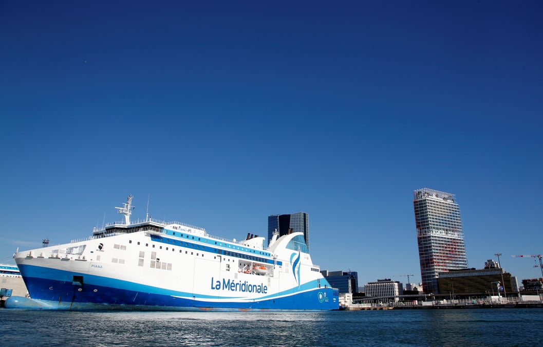 Les liaisons entre corse et continent perturbees par une greve