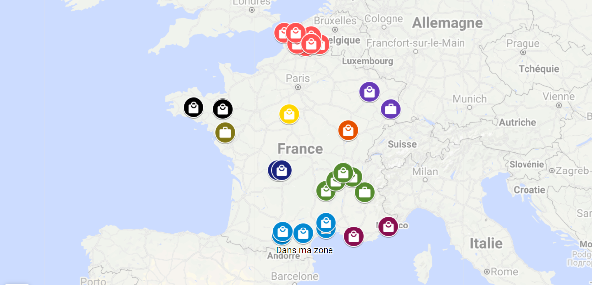 carte amazon locaux