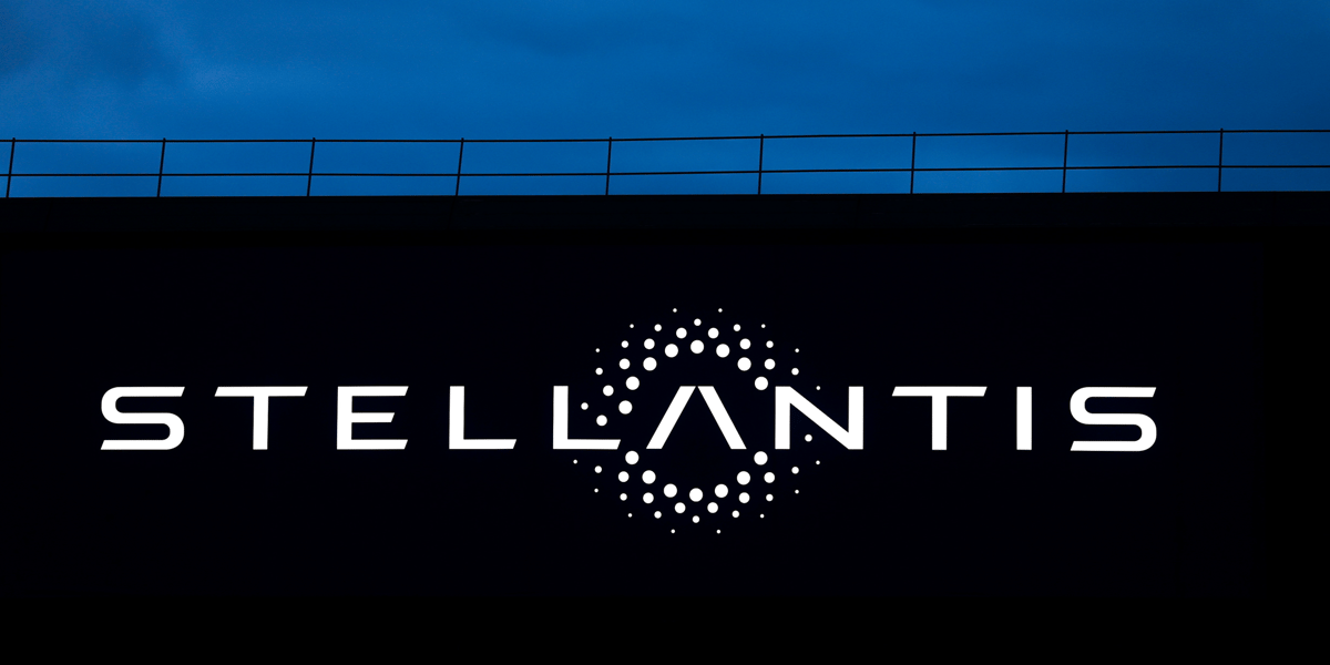 Le logo de stellantis sur son site a velizy-villacoublay
