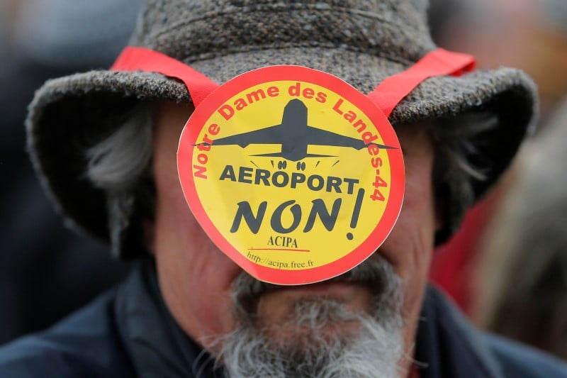 La justice ordonne l’expulsion d’opposants a l’aeroport de notre-dame-des-landes