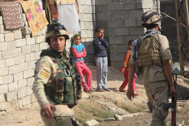 Les forces irakiennes ont chasse l'ei de plus d'un tiers de l'est de mossoul