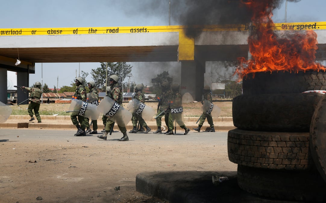 La police kenyane ouvre le feu sur des manifestants