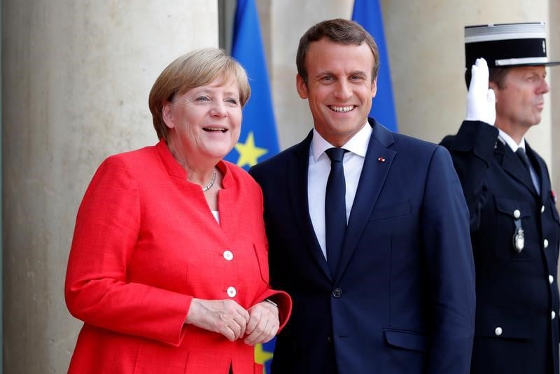 Un allie de merkel defend l'idee d'un emprunt franco-allemand