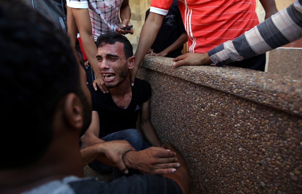 Deux palestiniens tues par des tirs israeliens pres d'erez