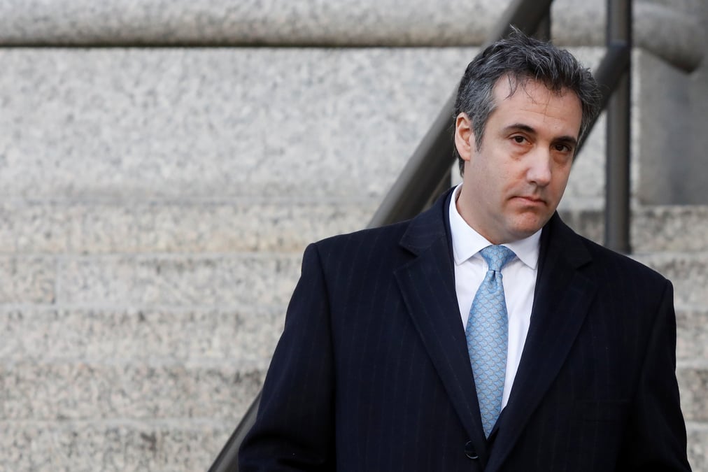 L'ancien avocat de trump plaide coupable de faux temoignage