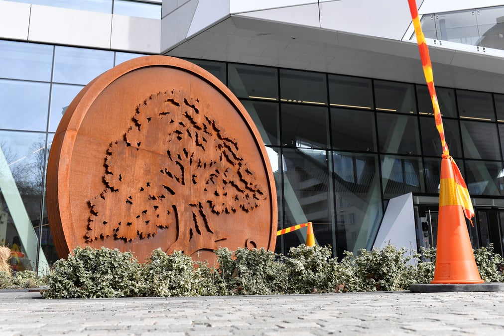 Le siege de swedbank perquisitionne, le titre chute