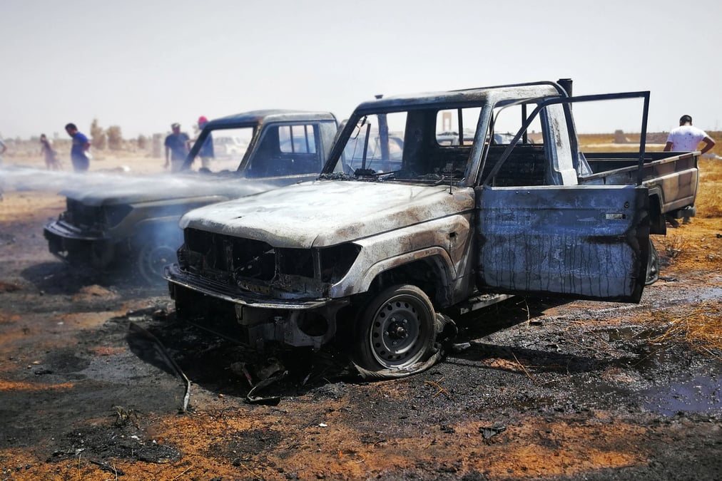 France, egypte, etats-unis appellent a la fin des combats en libye