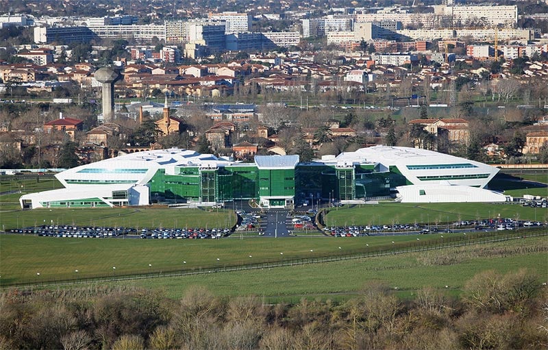 Les locaux de Pierre Fabre sur l'Oncopole, à Toulouse