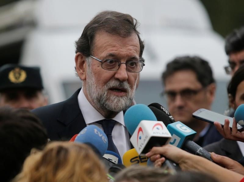 Rajoy appelle puigdemont a se montrer raisonnable