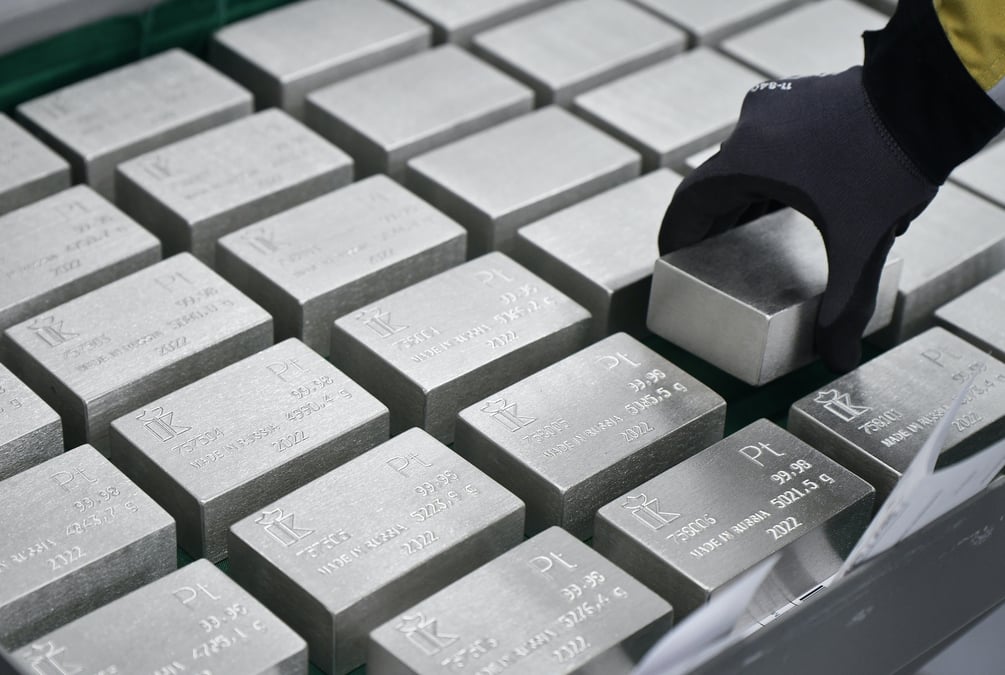 Palladium et platine, deux métaux qui voient leur prix s’envoler (photo d’illustration).