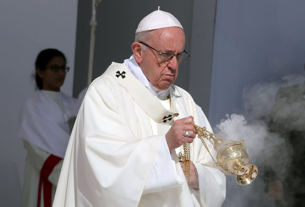 Le pape appelle a lutter contre le trafic d'etre humains