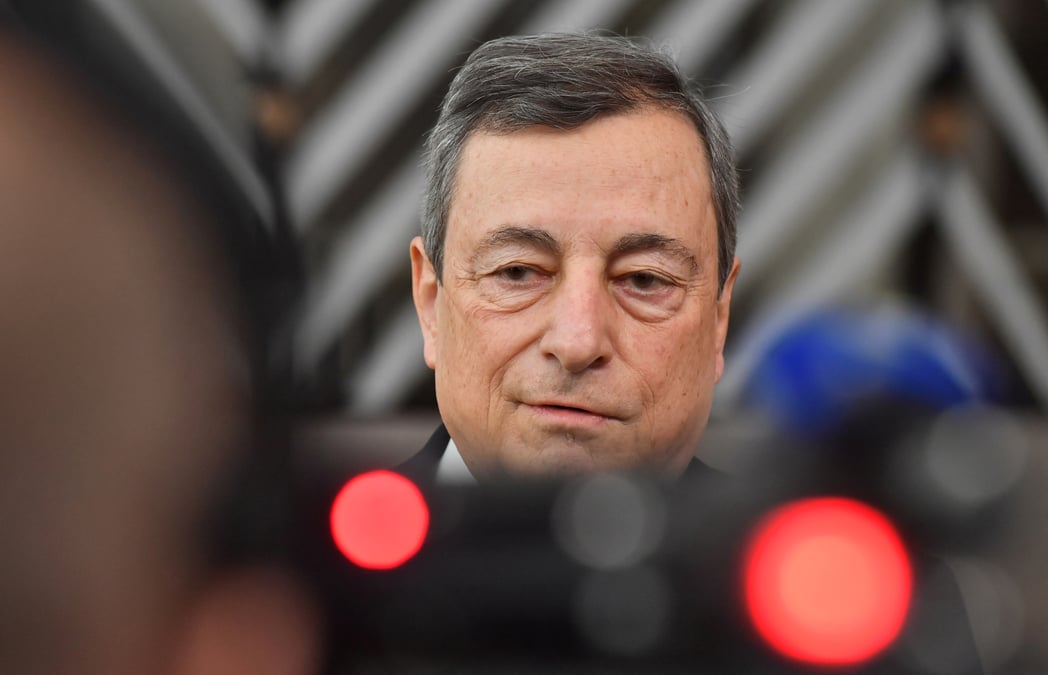Draghi hostile a des sanctions contre la russie visant l'energie