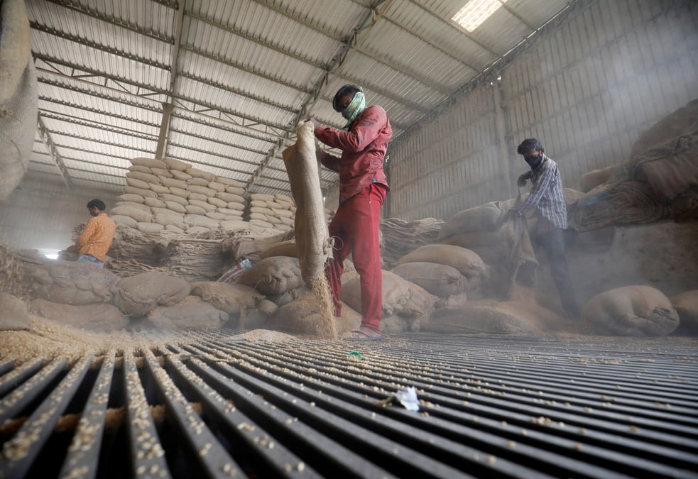 Le prix du ble monte, l'inde interdit les exportations