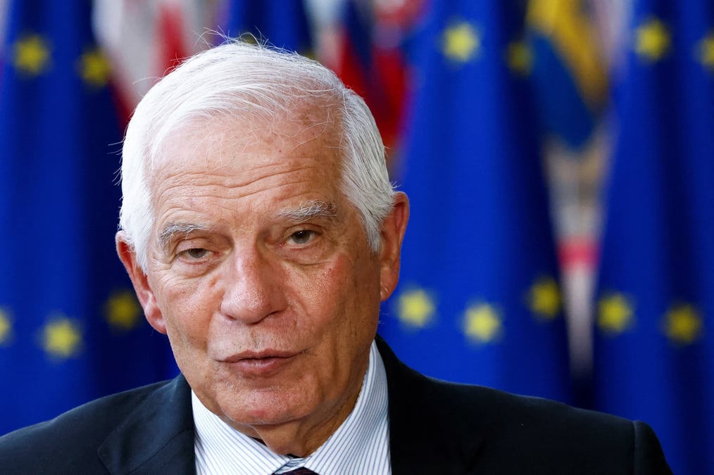 Photo de josep borrell, le haut representant de l'ue pour les affaires exterieures