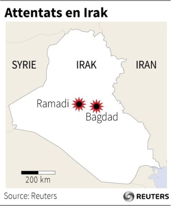 Attentats à la voiture piégée en Irak, au moins 12 morts