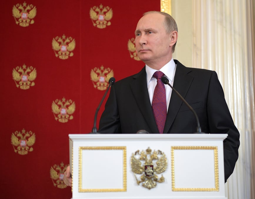 Poutine nie l'attaque et la presence d'armes chimiques en syrie
