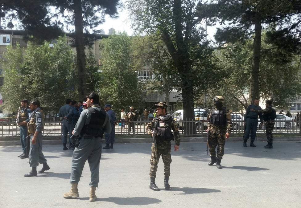 Explosion pres de l'ambassade des etats-unis en afghanistan