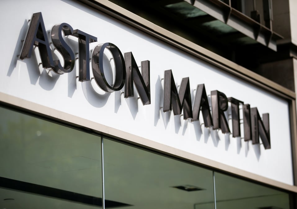 Aston martin recule en bourse, le chiffre d'affaires decoit