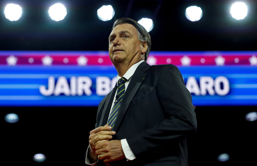 Jair bolsonaro, ancien president du bresil