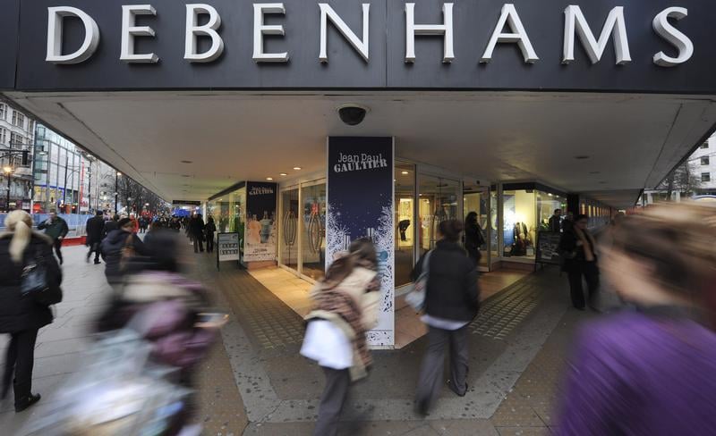 Debenhams avertit sur ses ventes de Noël, le titre chute