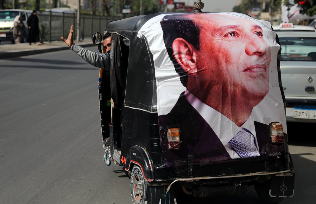 Egypte: sissi reelu president avec 97% des voix