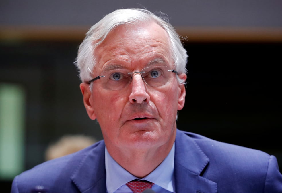 Barnier loue de toutes parts en vue des echeances europeennes