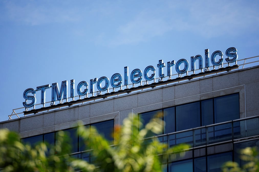 Photo du logo stmicroelectronics