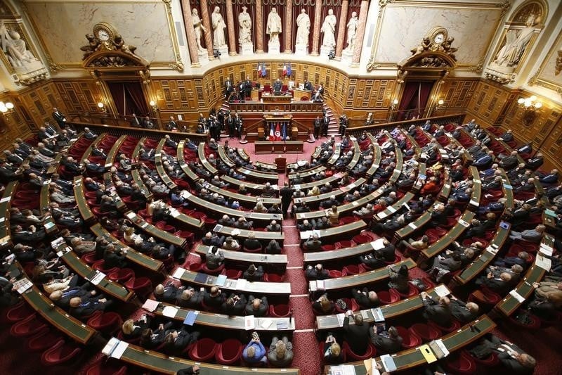 Les senateurs votent l'article sur l'etat d'urgence dans la constitution