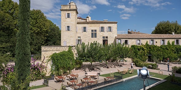 Le château de Calvières, à Saint-Laurent-d’Aigouze